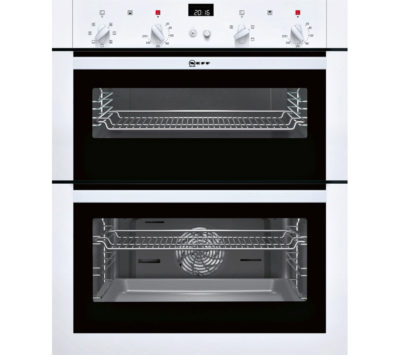 NEFF  U17M42W5GB Electric Built-under Double Oven - White